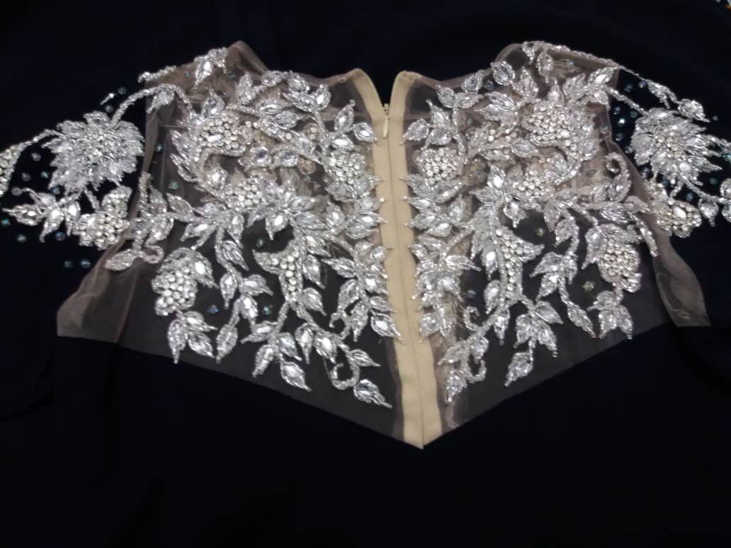 (جواهردوزی)لباس مجلسی و عروس طنان