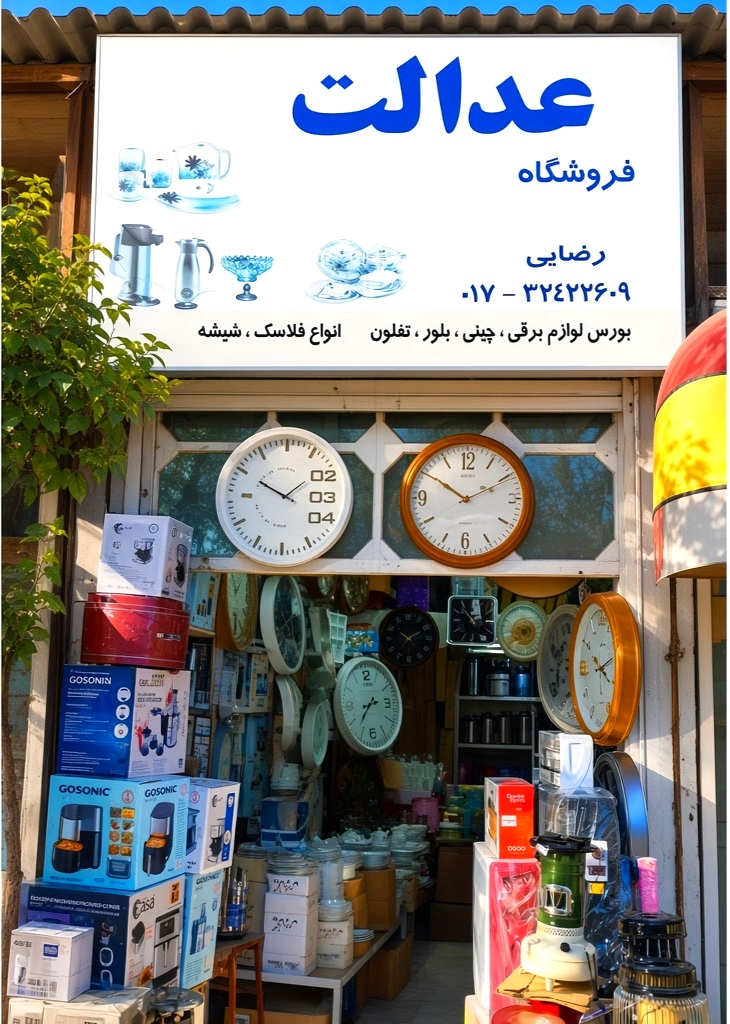 لوازم خانه و آشپزخانه عدالت