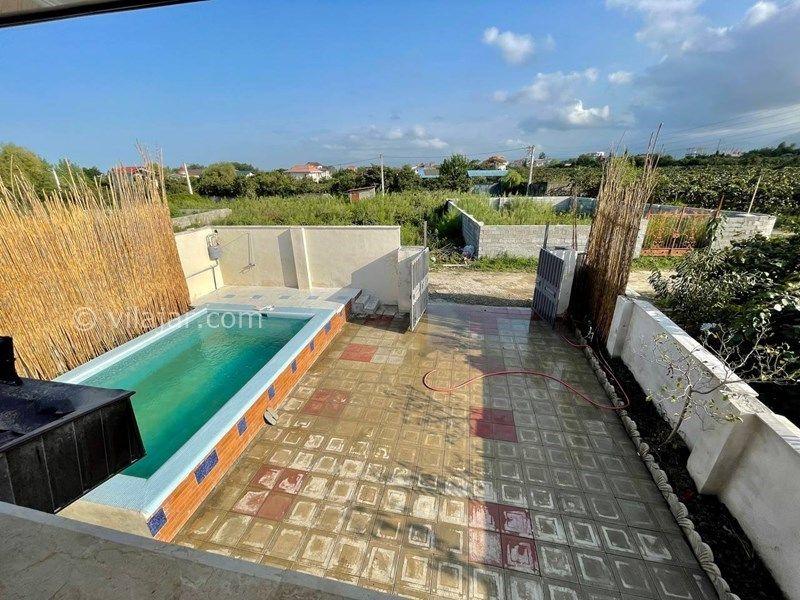 ویلا با استخر روباز شیرود رامسر