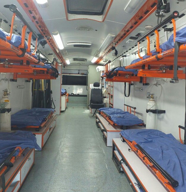 تجهیز و بازسازی  آمبولانس