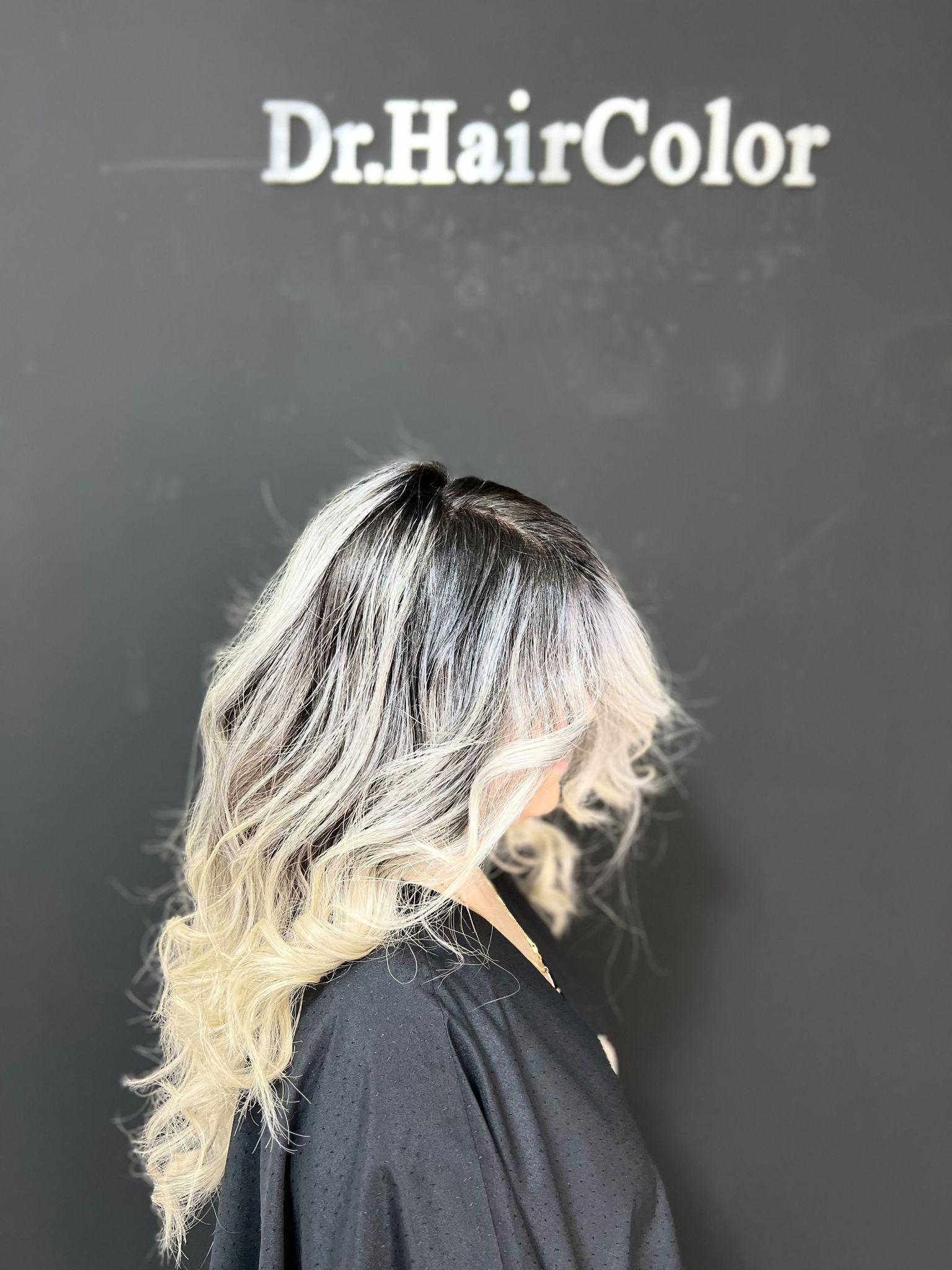 سالن زیبایی دکتر رنگ مو متخصص رنگ و صافی