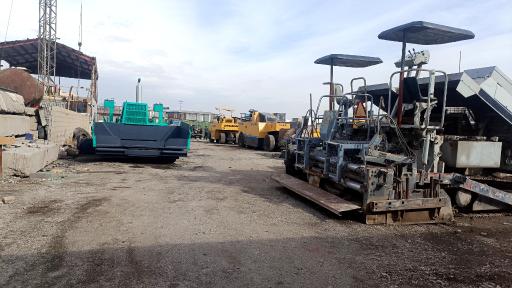 گاراژ ماشین آلات راهسازی