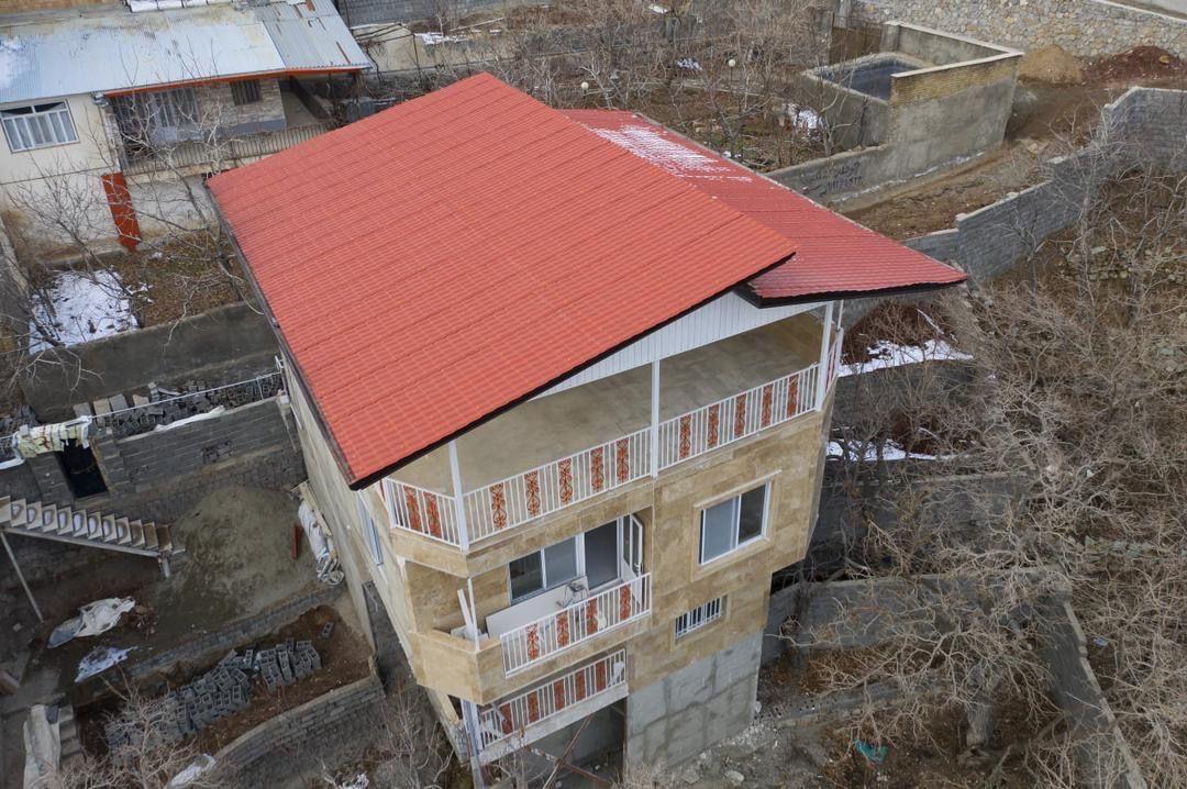 سقف های شیبدار  شینگل ورق های upvc