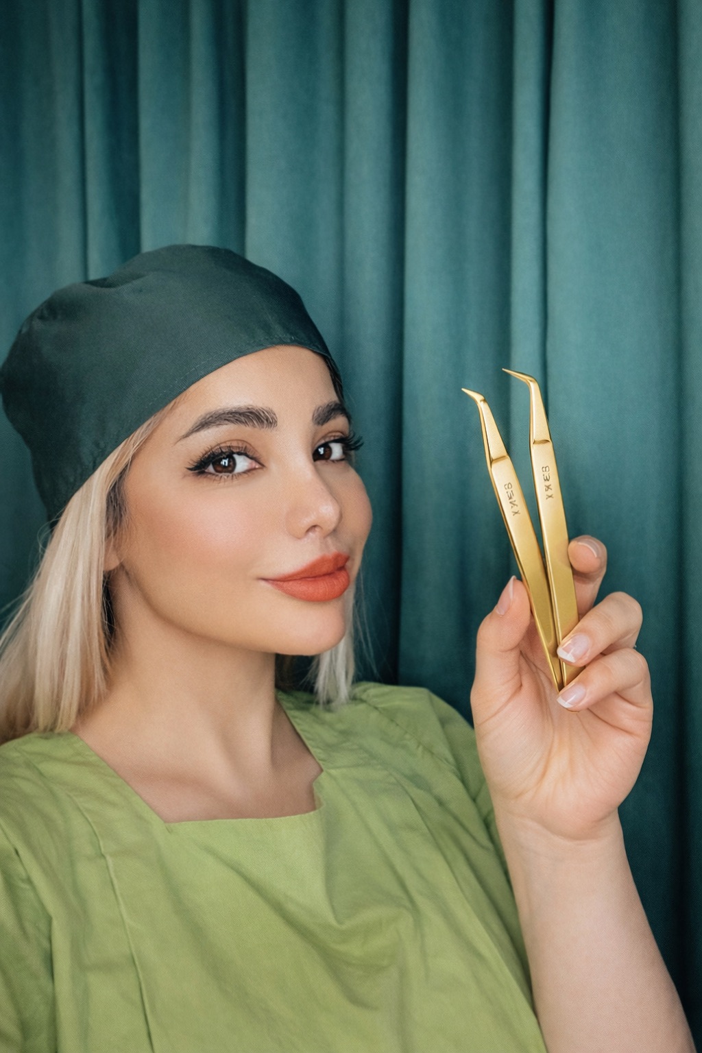 اکستنشن مژه سارا لوکس لش