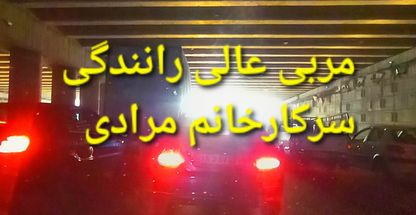 آموزش رانندگی حرفه ای و خصوصی بانو