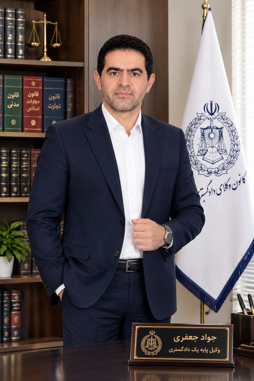 جواد جعفری، وکیل پایه یک دادگستری