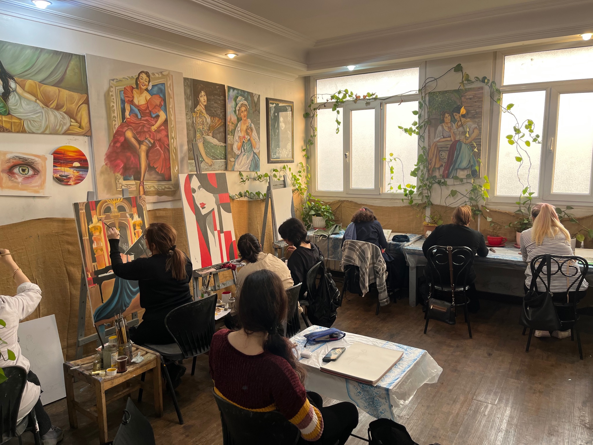 آموزشگاه نقاشی ویستا هنر