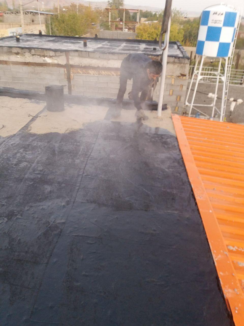 عایق کار ایزوگام قیرگونی  آسفالت کاری در