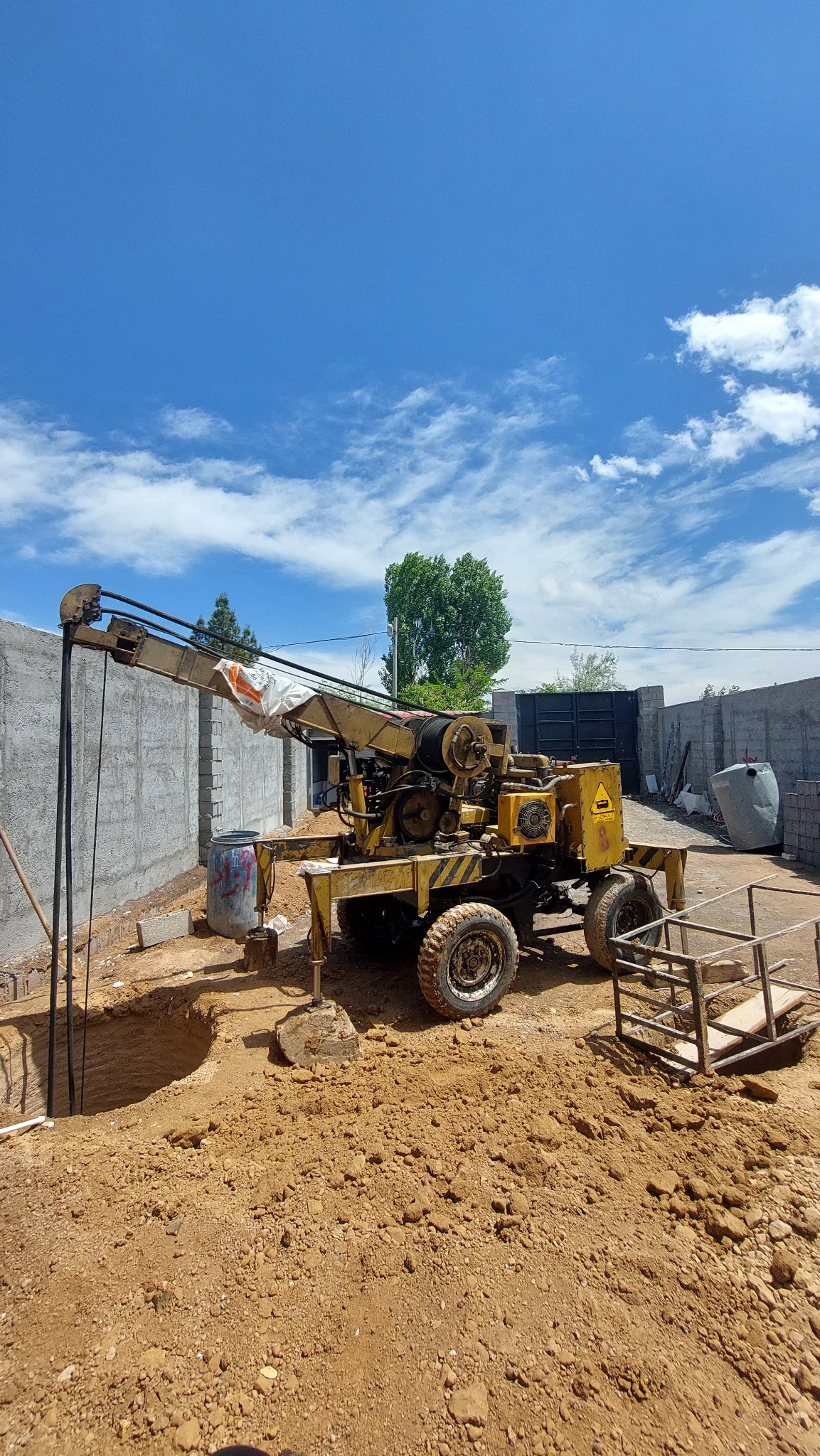 دستگاه حفاری چاه