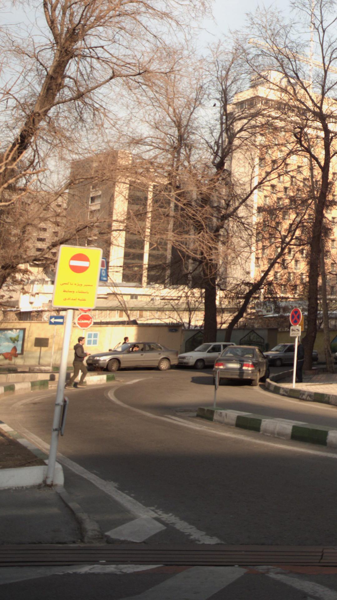 ایستگاه تاکسی باستثنا وسایل نقلیه امدادی