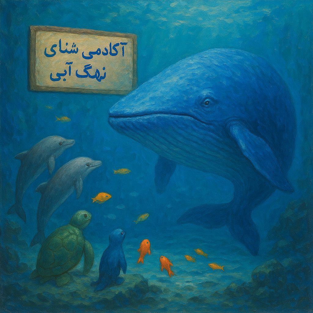 آکادمی شنا نهنگ آبی