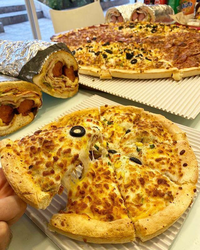 پیتزا چهار  پنج شش