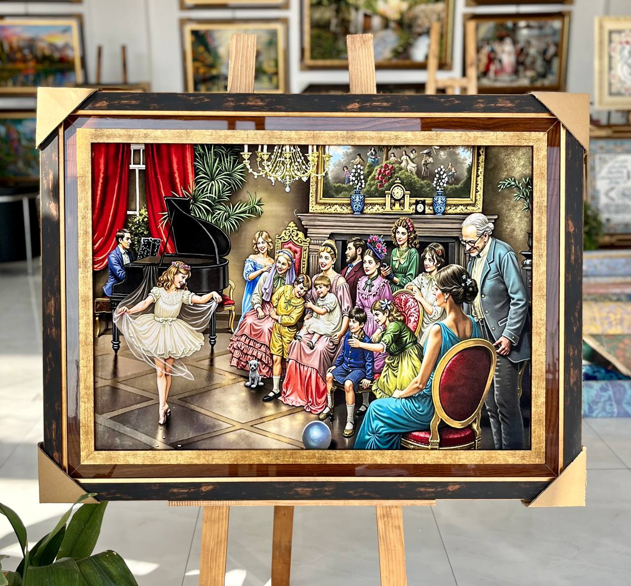 تابلو فرش ماشینی هیدا دکور