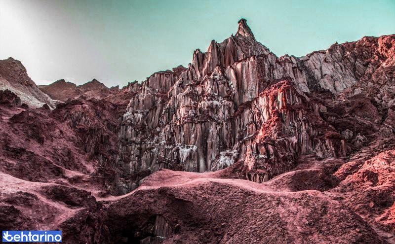 گنبد نمکی جزیره هرمز (کوه برفی)