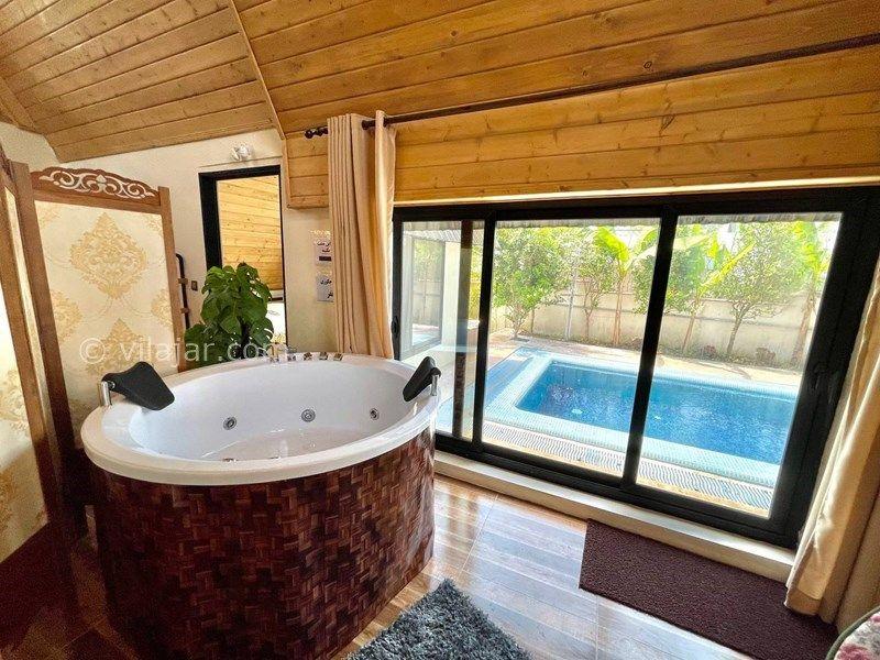 اجاره ویلا چوبی استخردار نزدیک رامسر