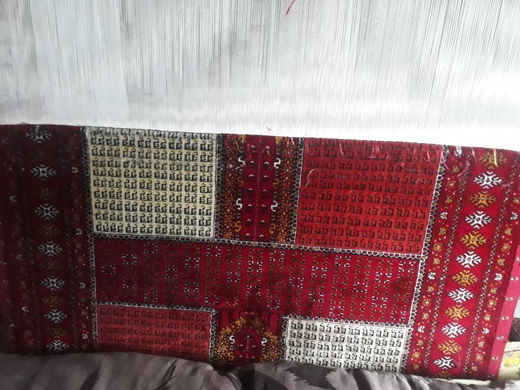 دویدخ فرش ابریشم دورودست بافت