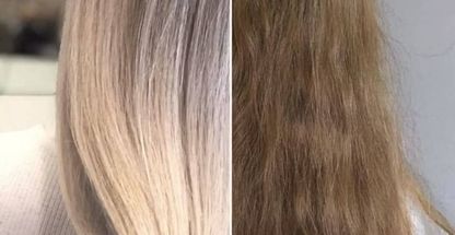 خدمات تخصصی رنگ و لایت و کراتین و احیا