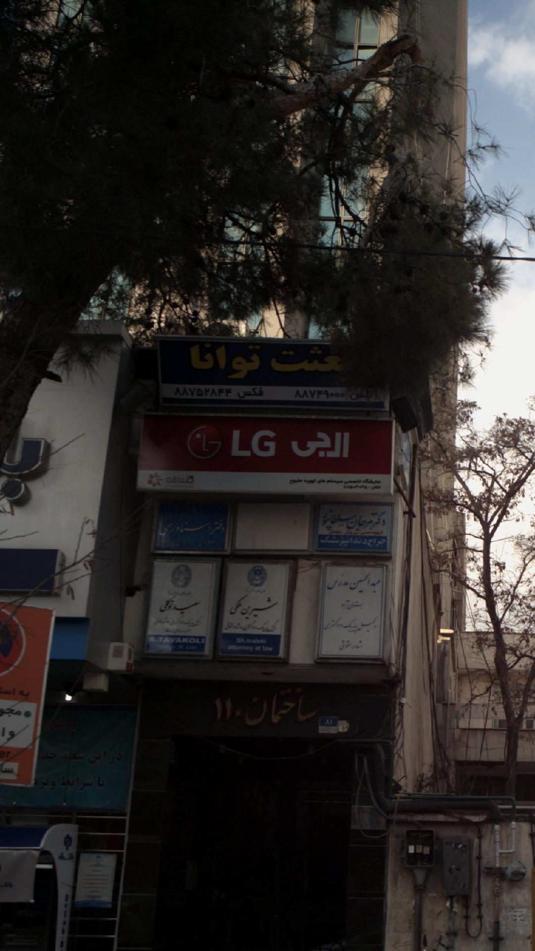 نمایندگی گلدایران ال جی