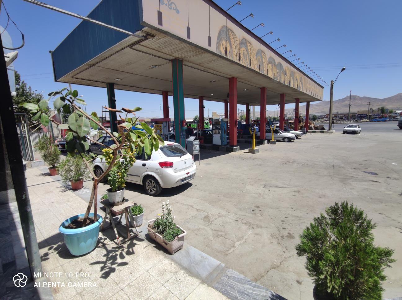 پمپ بنزین روستای حرم‌آباد