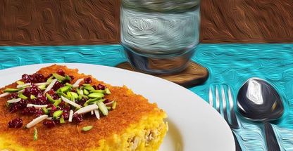 تهیه غذای فارسی