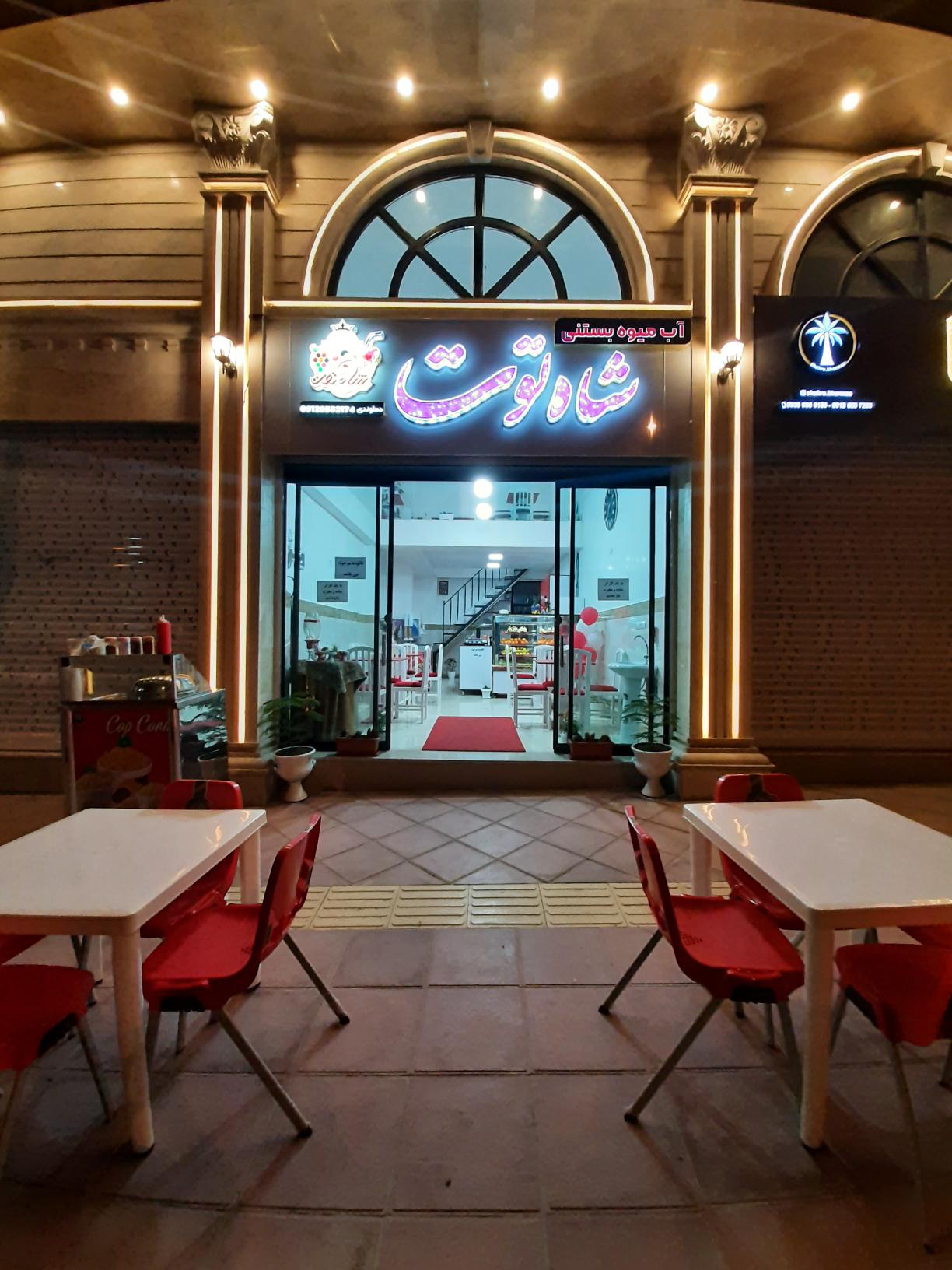 آبمیوه بستنی شاه توت