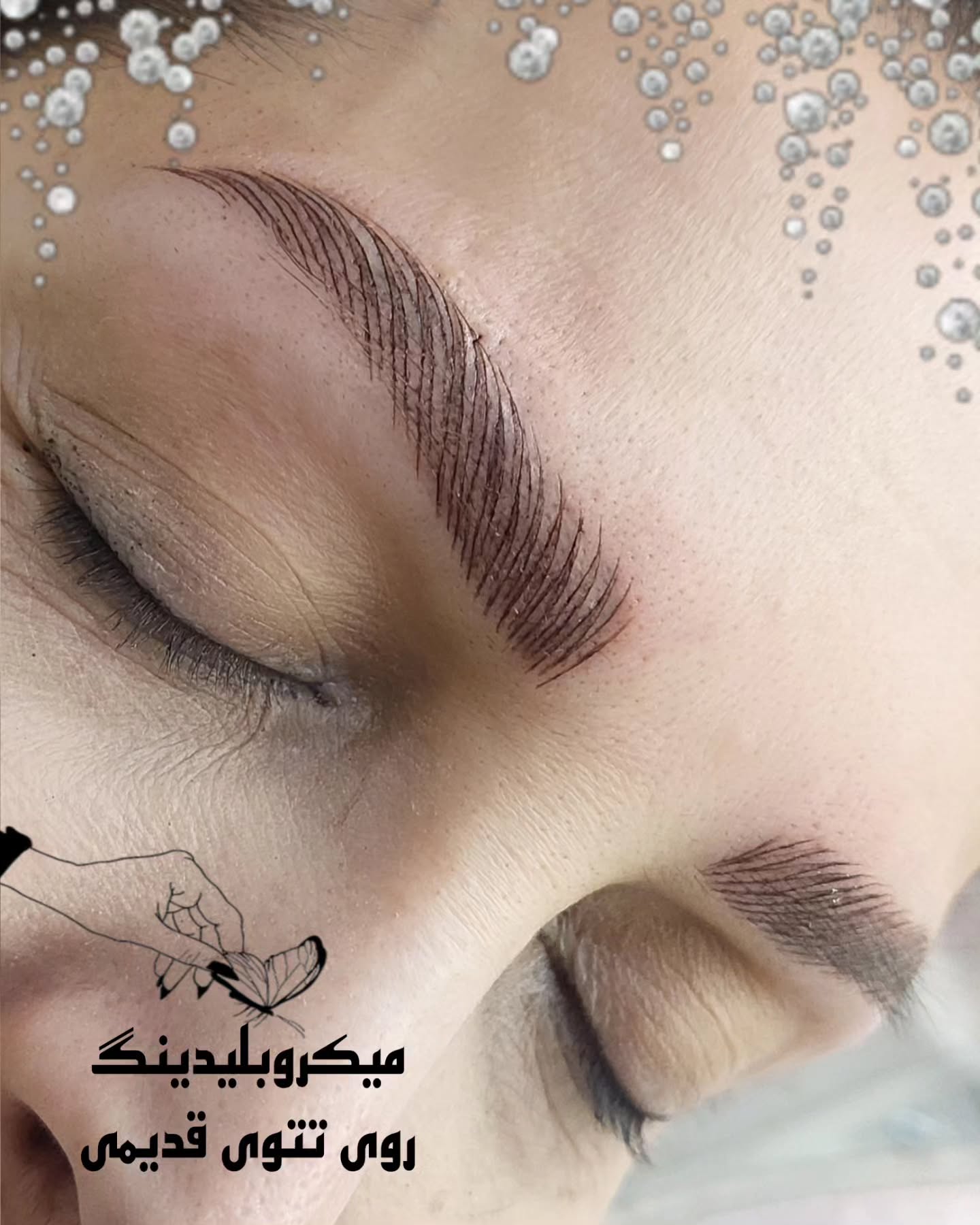میکروبلیدینگ ابرو پریسا حکیمی