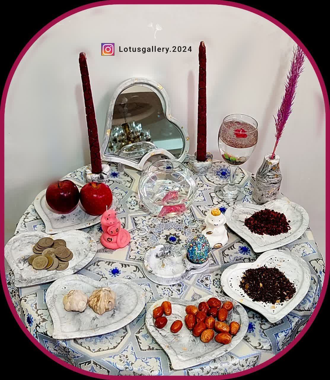 ظروف سنگ مصنوعی وسازه های شمع