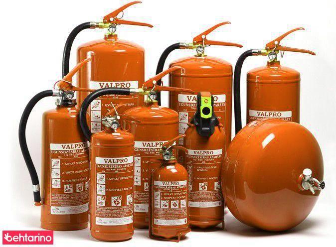 شارژ و فروش انواع کپسولهای آتش نشانی.