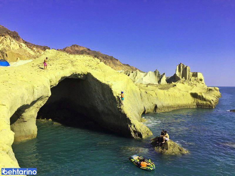 غار های دریایی