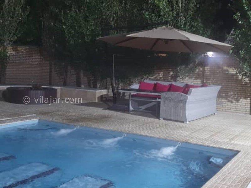 ویلا استخر روباز آبگرم اطراف کرج