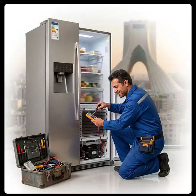 خدمات تعمیرات یخچال سرویس
