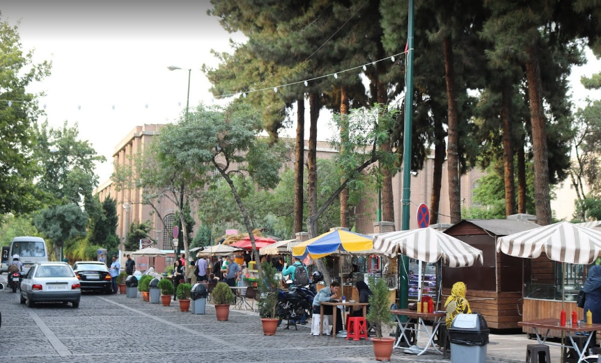 غذاهای خیابانی سی تیر