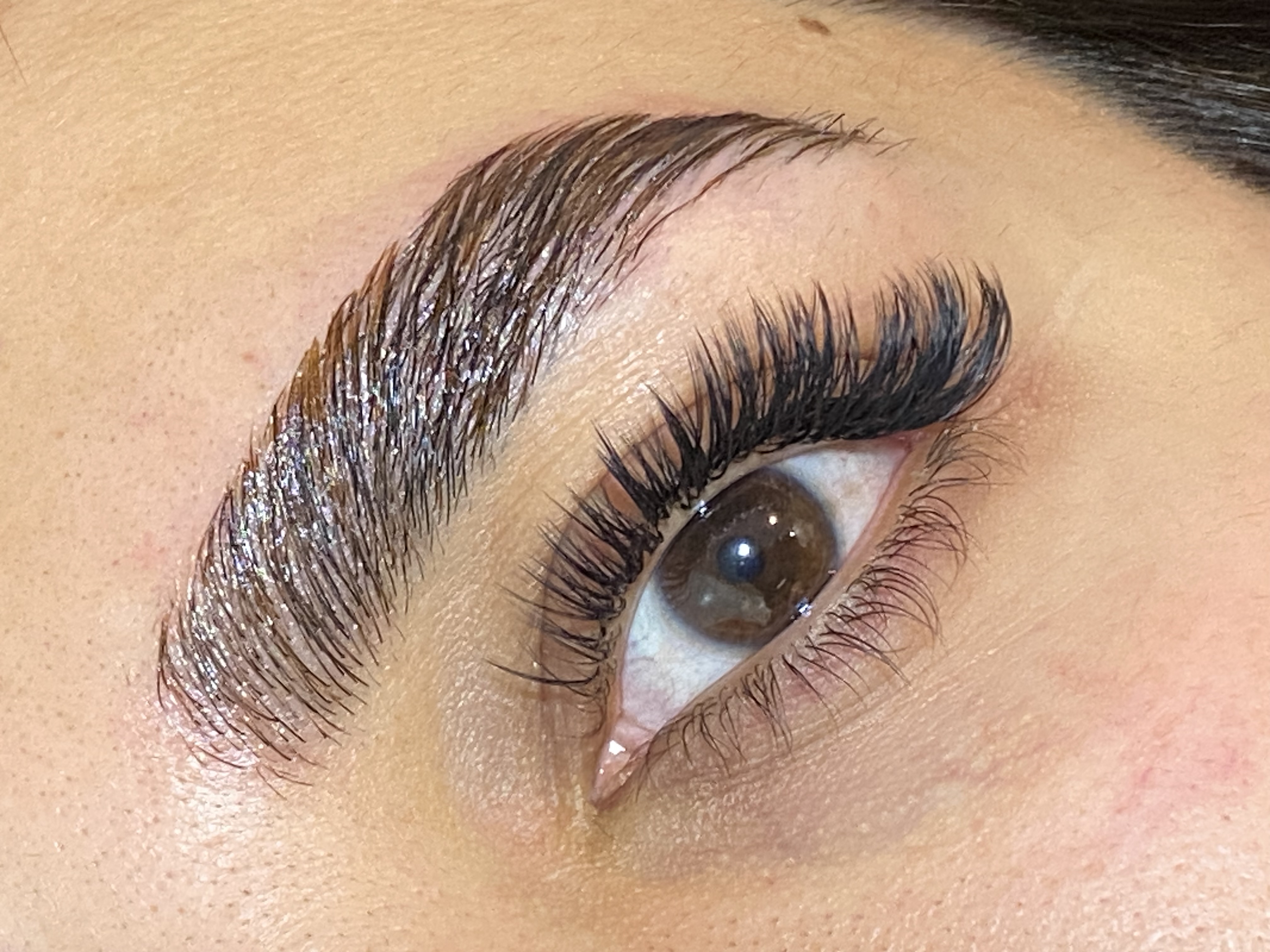 اموزش اکستنشن مژه نگین