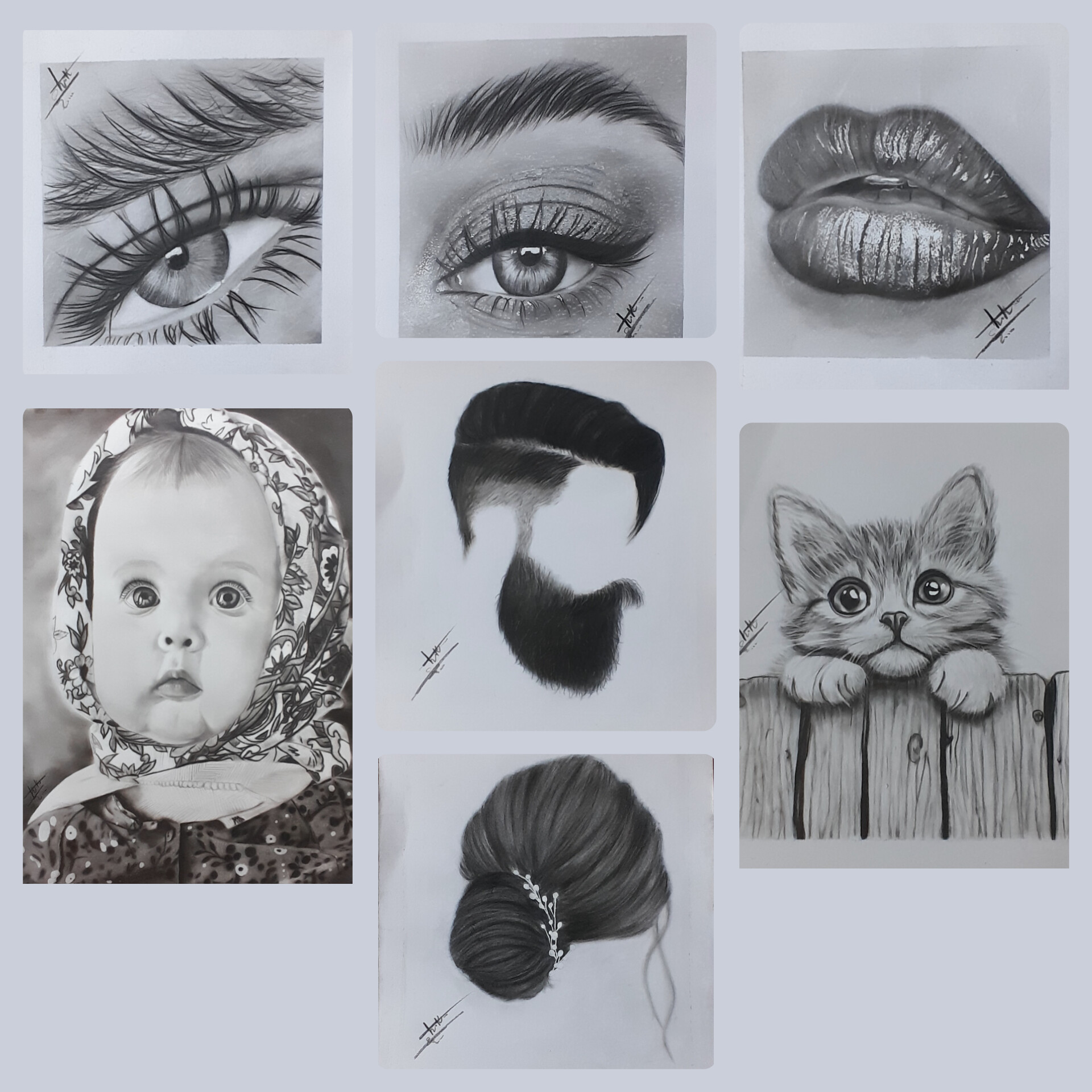 سیاه قلم وطراحی انواع سفارشات کرباسی