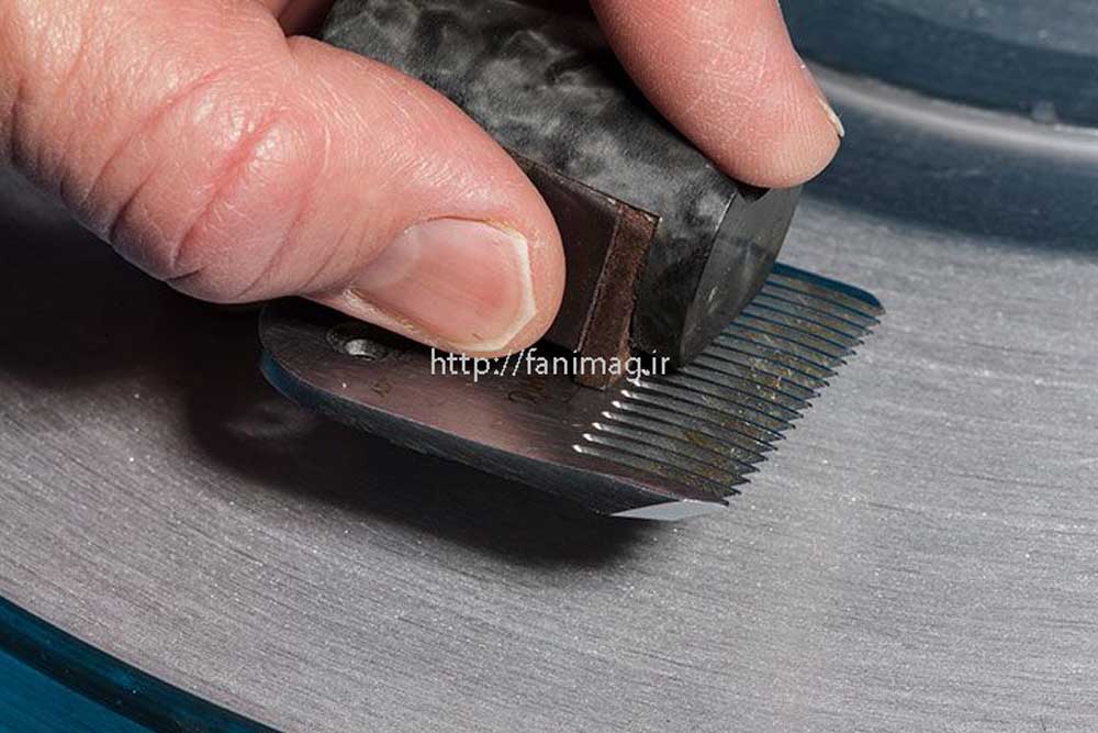 آموزش تیزکردن تیغه های ماشین اصلاح