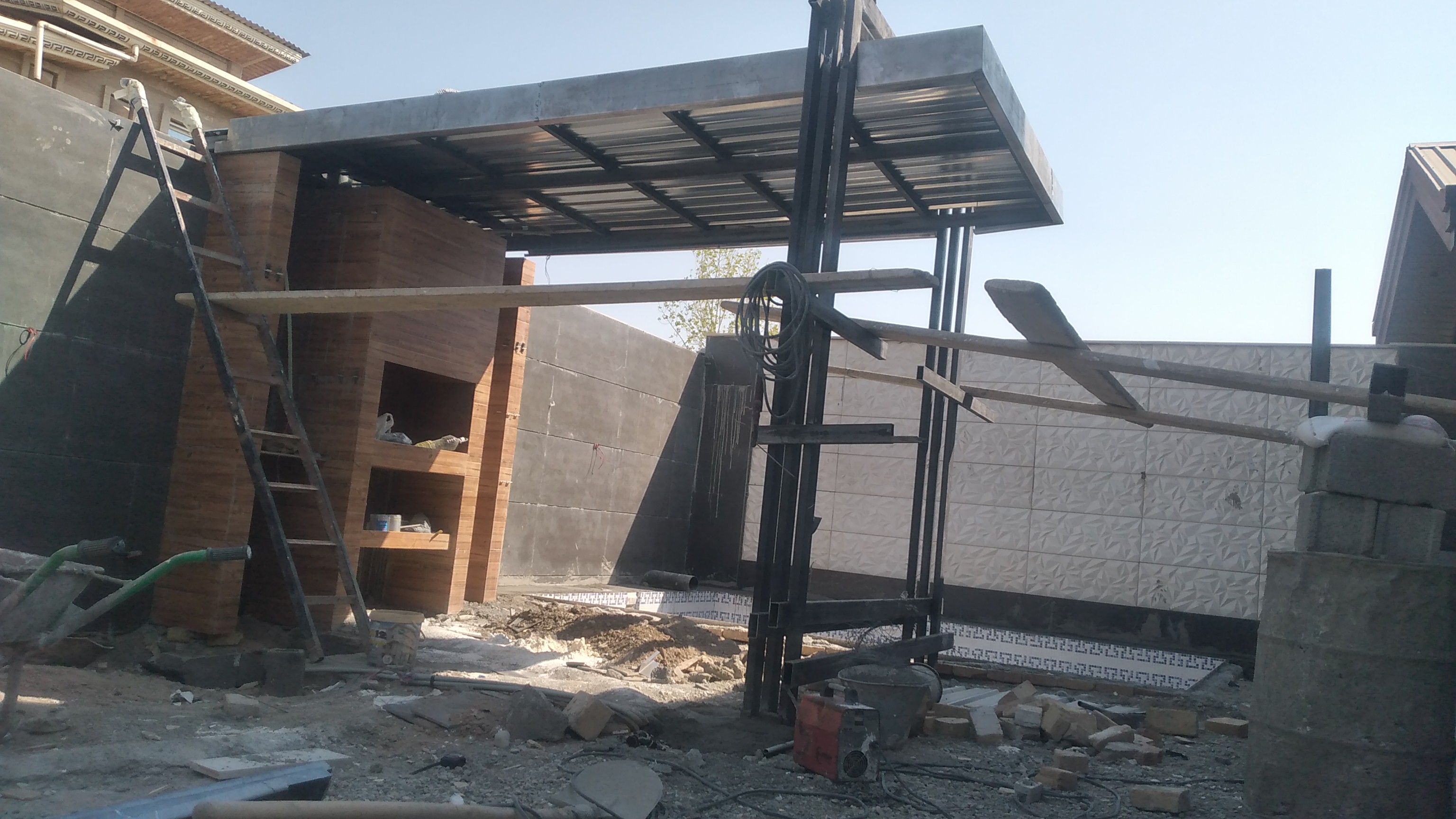 جوشکاری و اجرای نما سلیمی