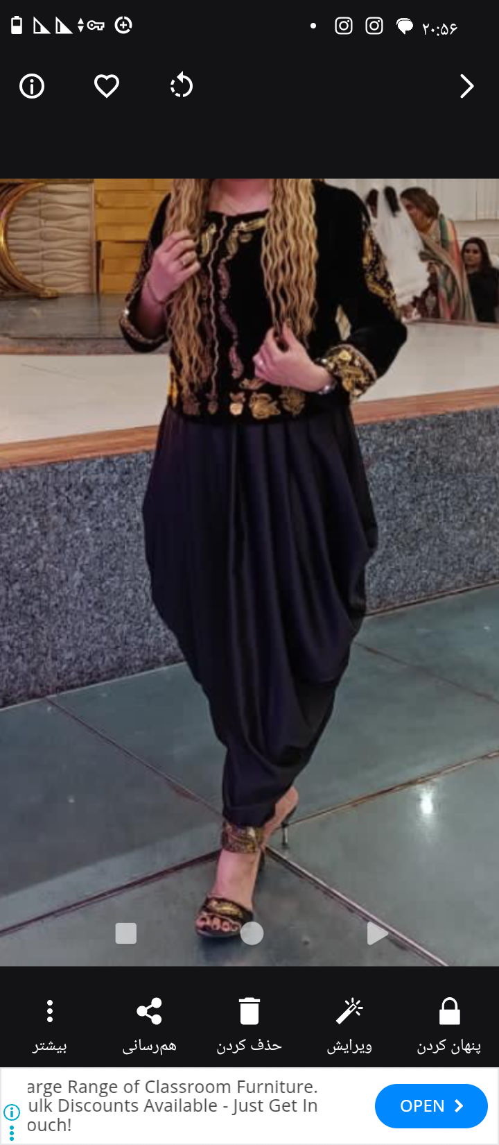 طراحی ودوختVIPلباس مجلسی(مزون مونالیزا)