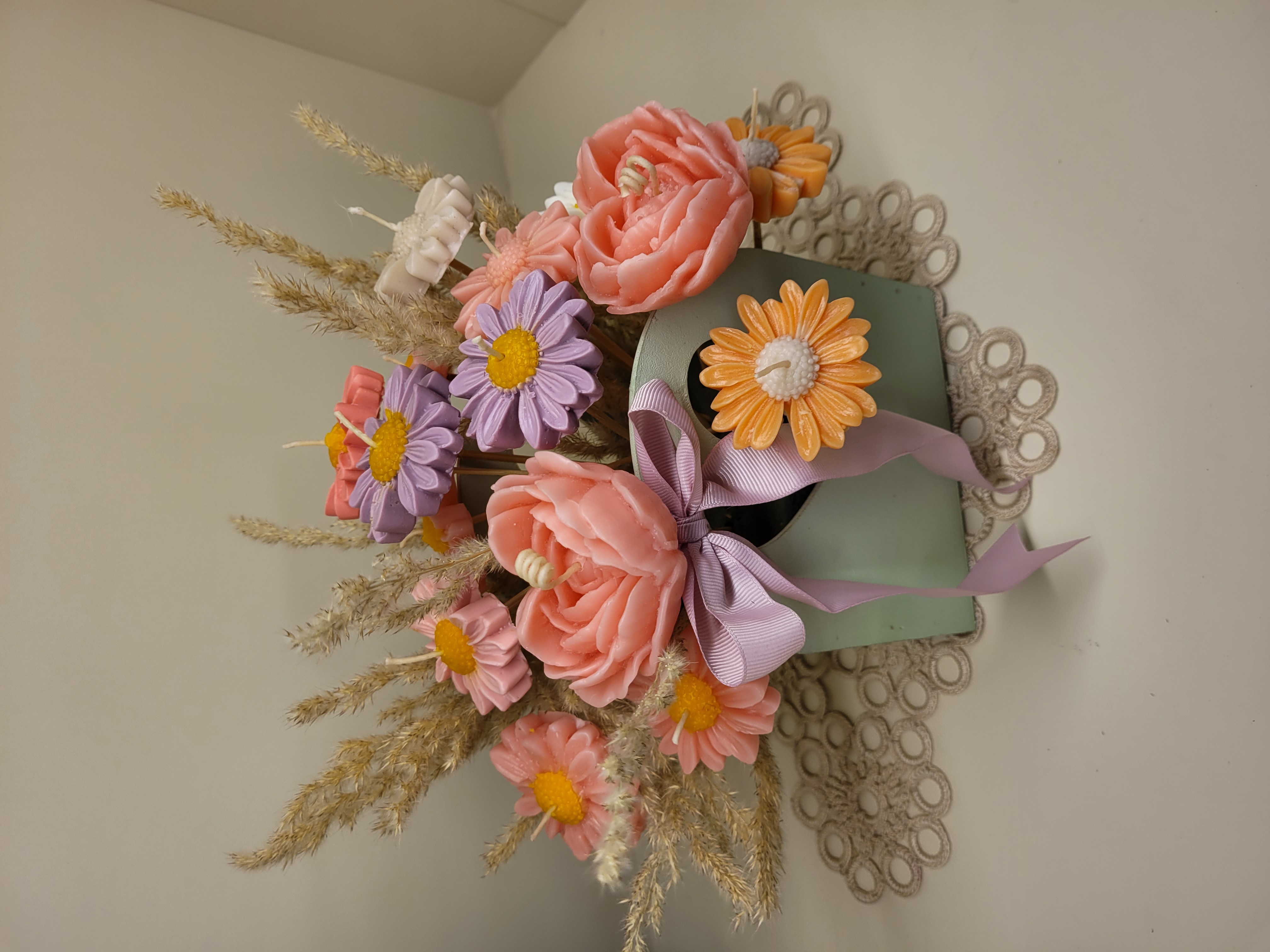 شمع و سنگ مصنوعی