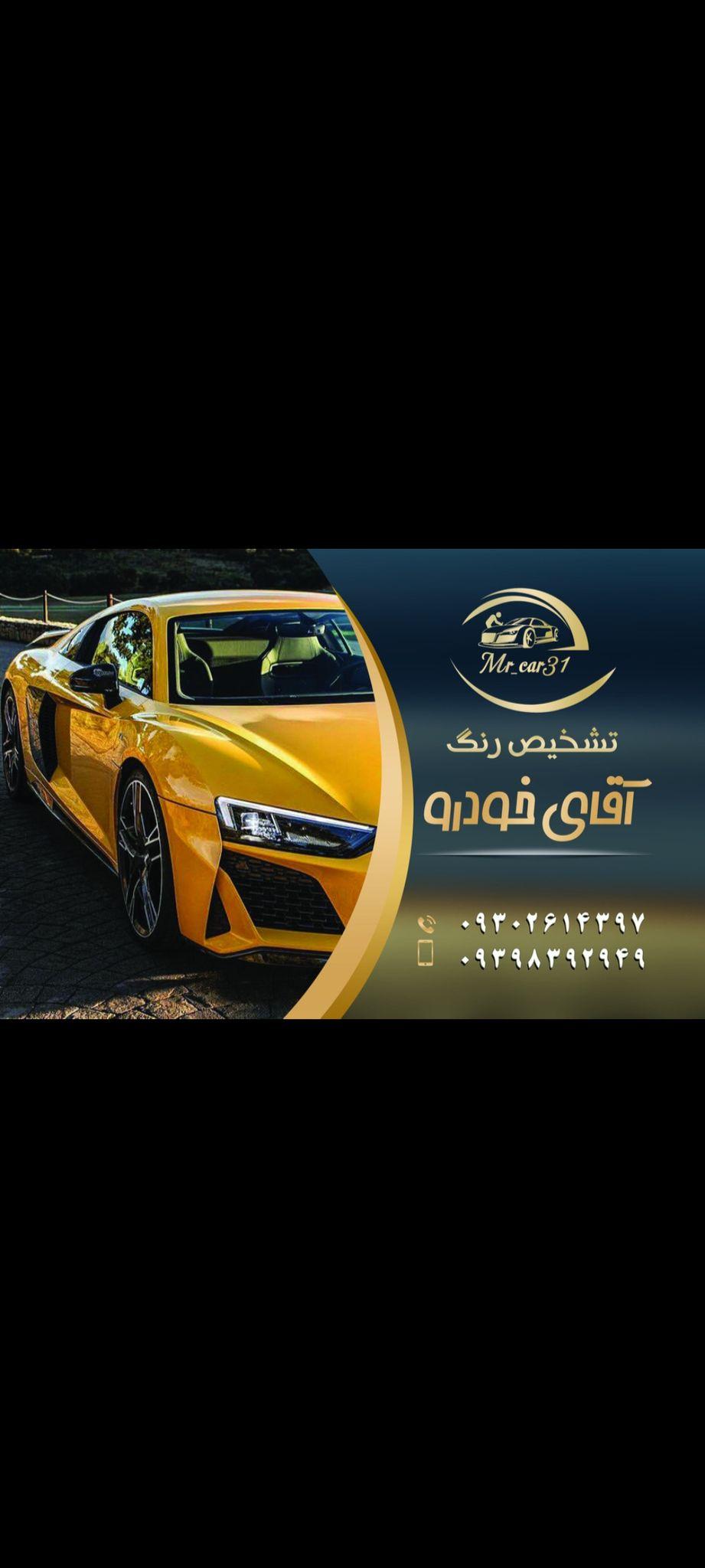 تشخیص رنگ آقای خودرو