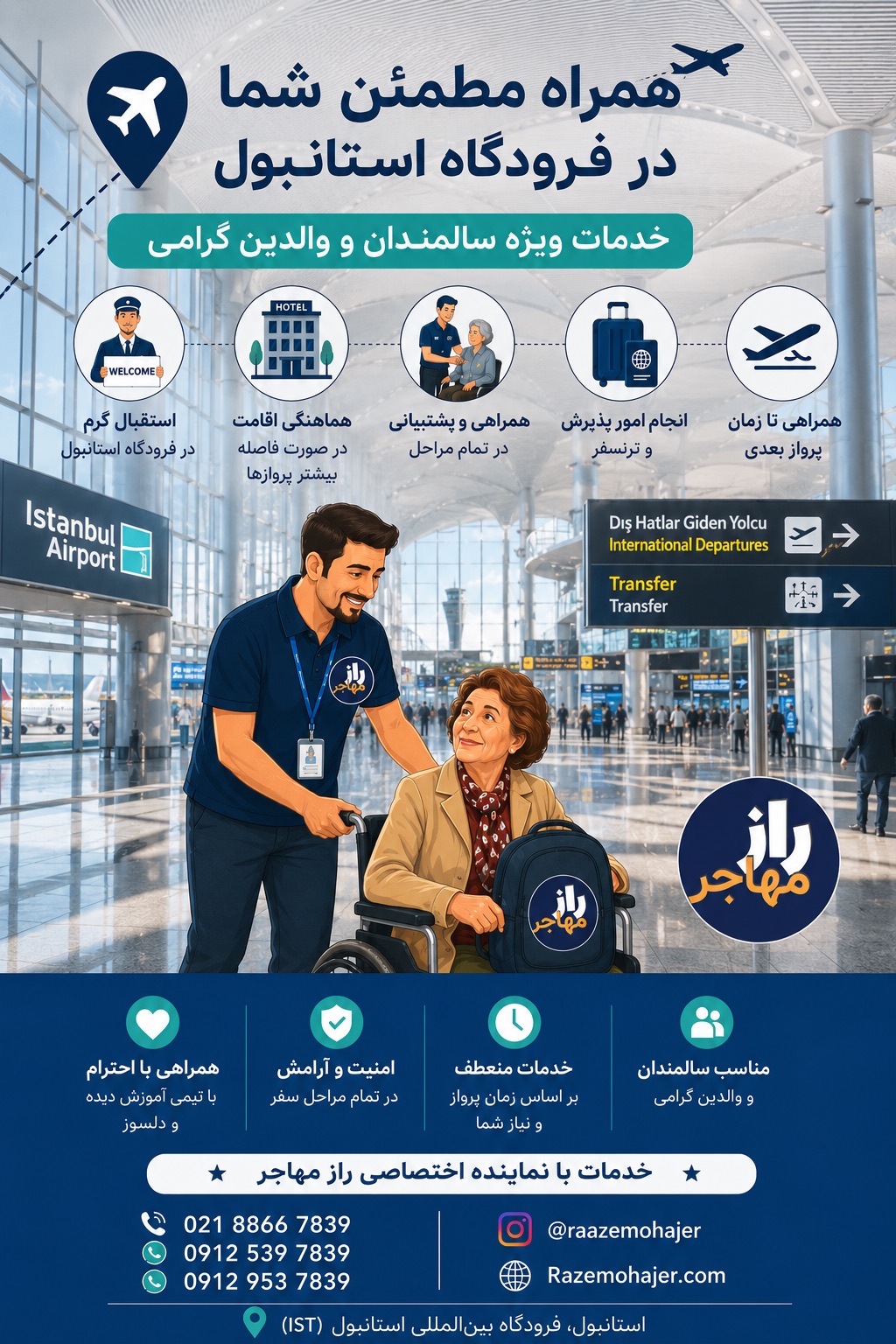 آژانس هواپیمایی راز مهاجر