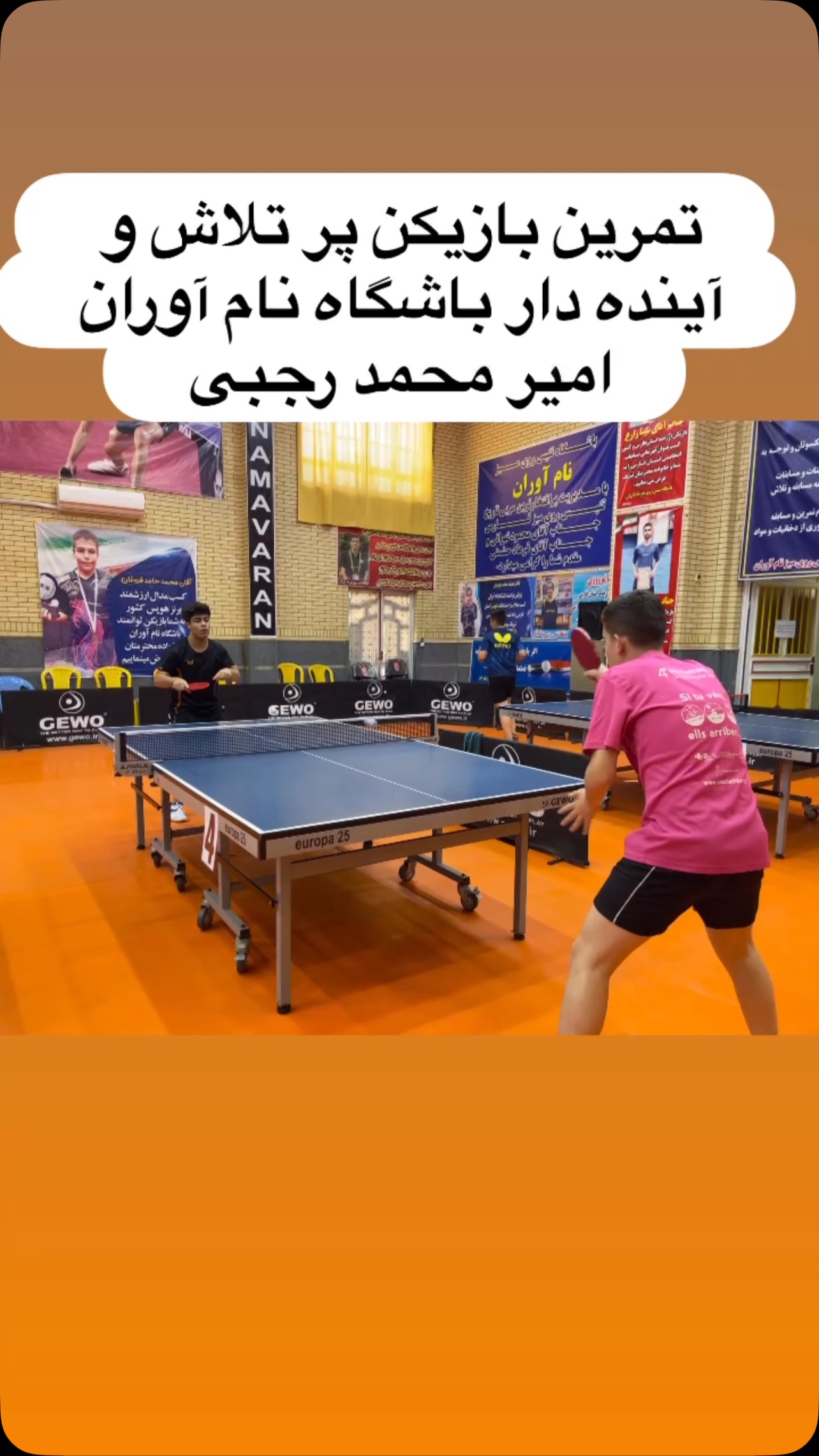 باشگاه تنیس روی میز نام آوران