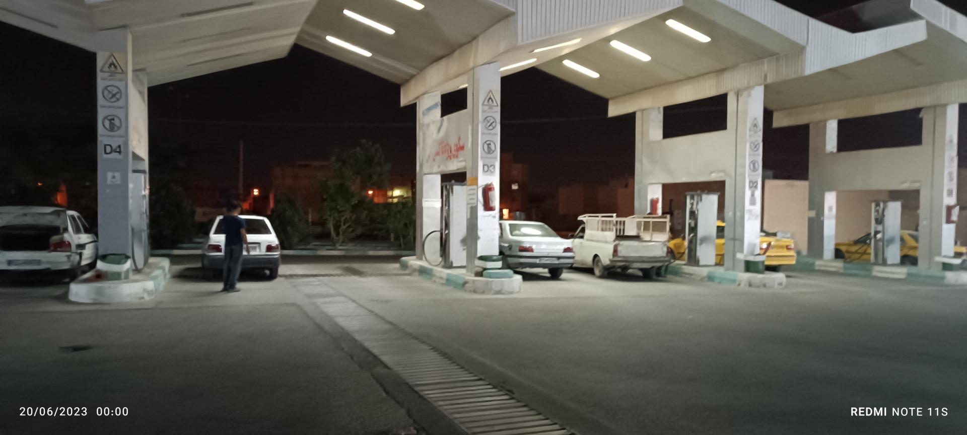 پمپ بنزین منظریه
