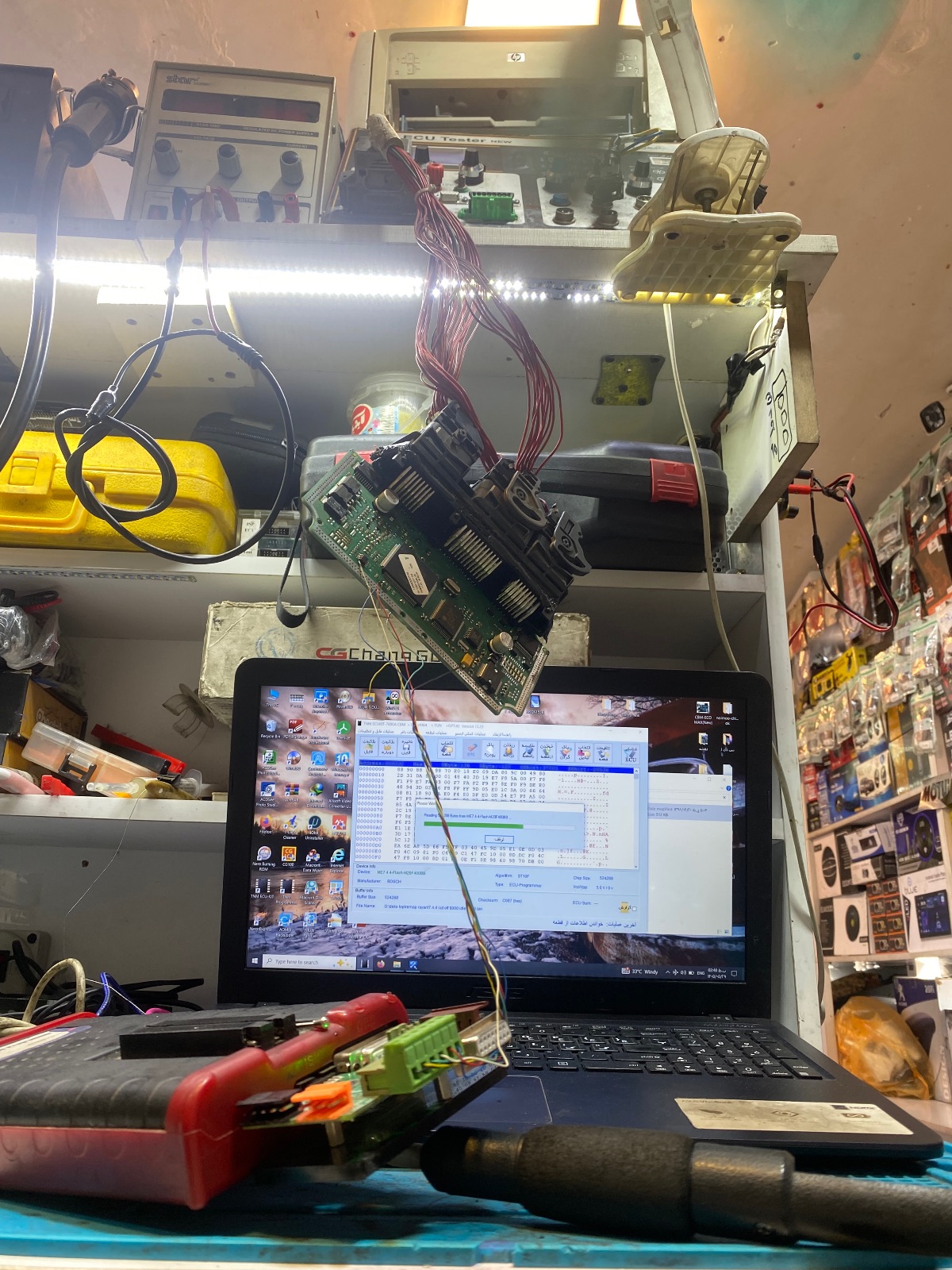 تعمیرات ECU و ریمپ و کیلومتر
