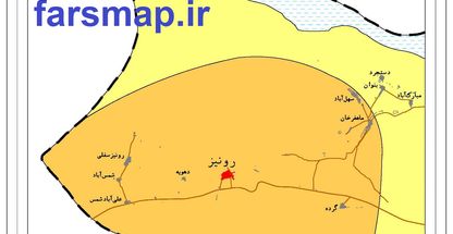 نقشه های شهرهای استان فارس