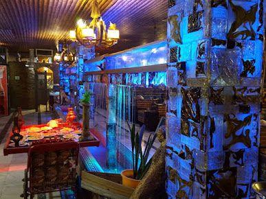 سفره خانه کلبه چوبی