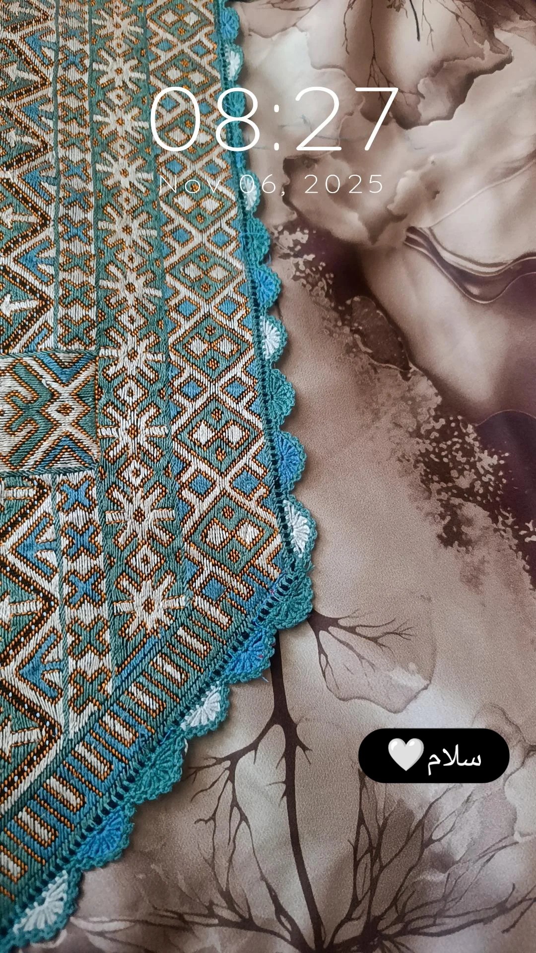 خیاطی گل یاس