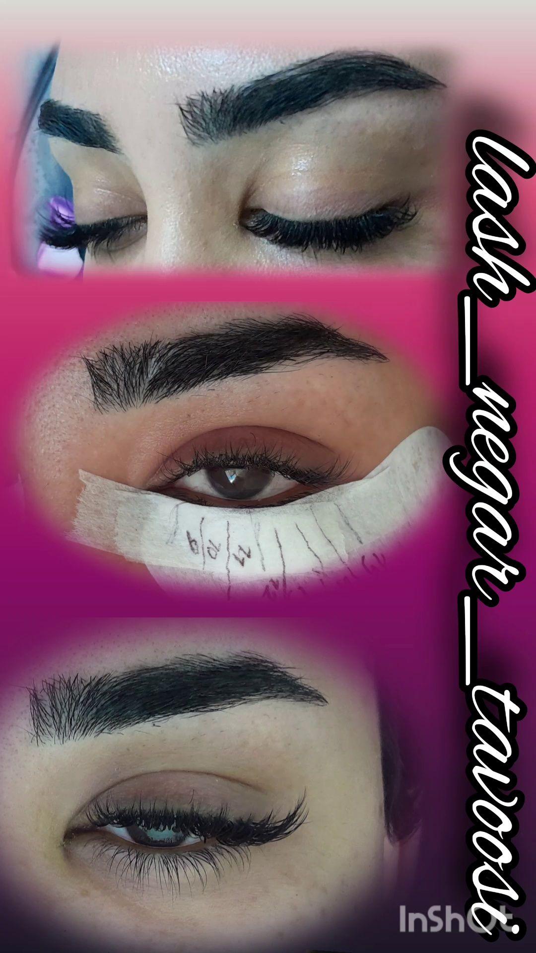اکستنشن مژه زهراطاووسی
