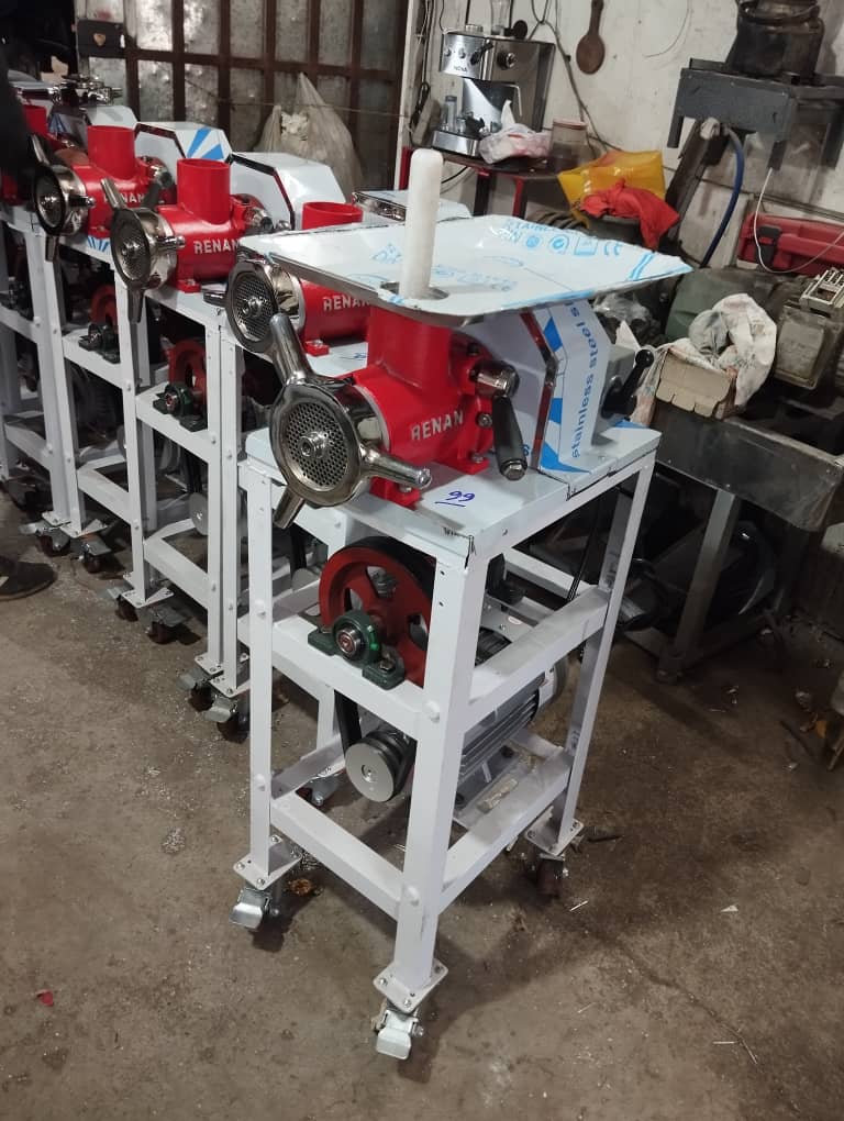 تولید چرخ گوشت صنعتی