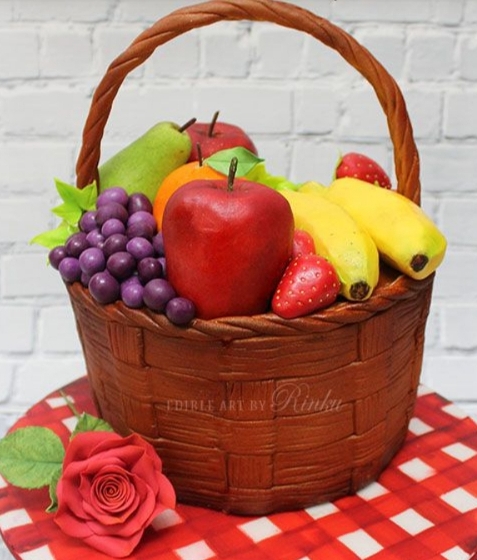 کیک خونگی محیا احمدی