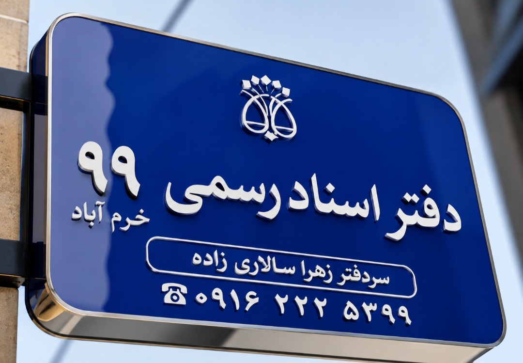 دفتر اسناد رسمی ۹۹ خرم آباد